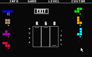 Fourfit atari screenshot